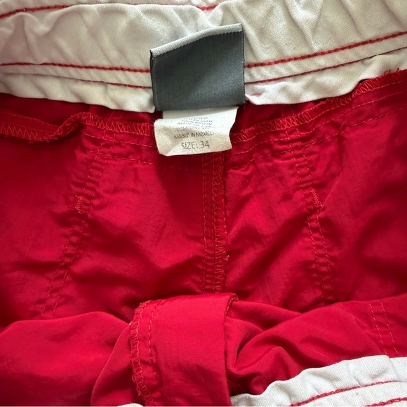 AFTCO Original Fishing Men’s Shorts size 34- Red - Picture 4 of 5